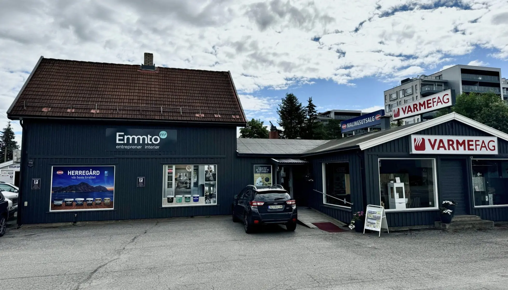 Bildet viser butikken til Emmto på Jessheim